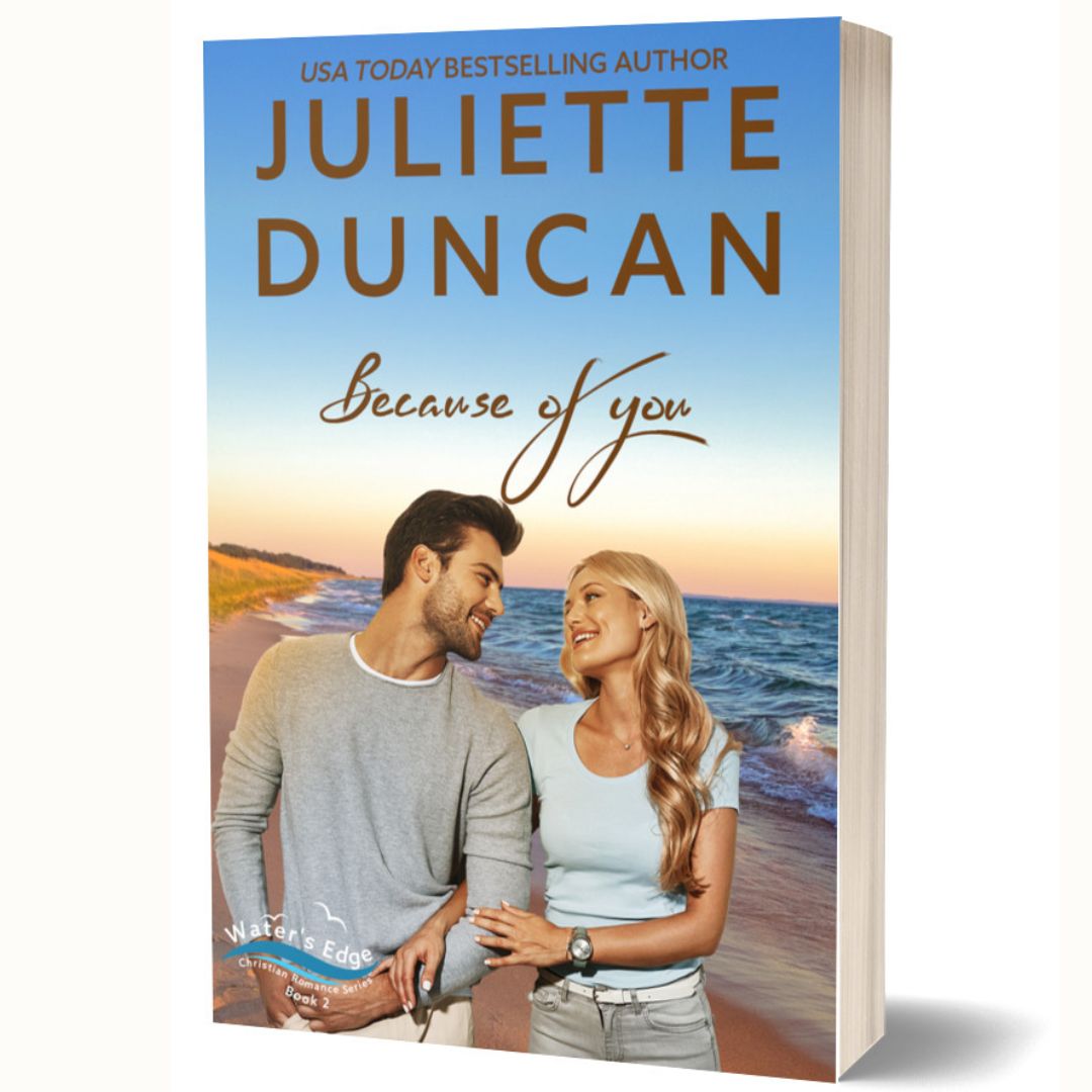 Because Of You - Book 2 The Water's Edge Christian Romance Series (Audiobook)
