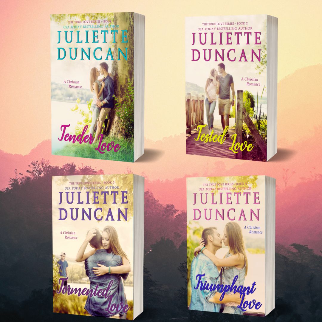 The True Love Series - A Christian Romance Books 1-4 Paperback Bundle (Individual Books)