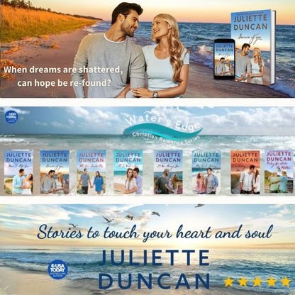 Because of You - Book 2 in The Water's Edge Christian Romance Series