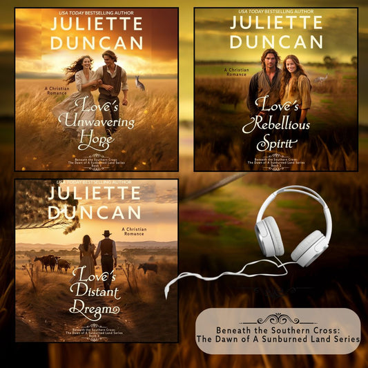 Beneath the Southern Cross: The Dawn of a Sunburned Land Series BOOKS 1-3  AUDIOBOOK BUNDLE