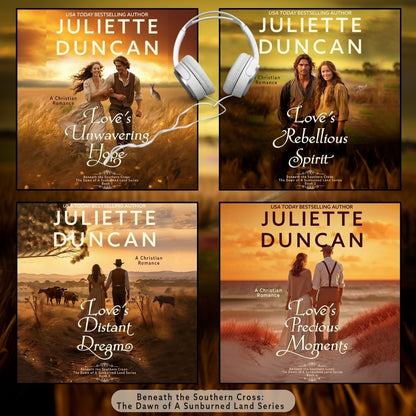 Beneath the Southern Cross: The Dawn of a Sunburned Land Series BOOKS 1-4  AUDIOBOOK BUNDLE