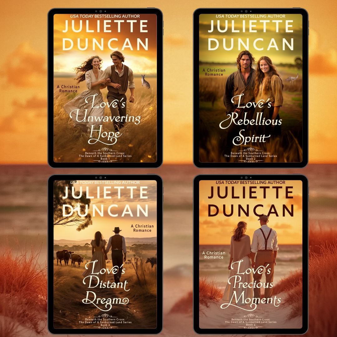 Beneath the Southern Cross: The Dawn of a Sunburned Land Series BOOKS 1-4  EBOOK BUNDLE
