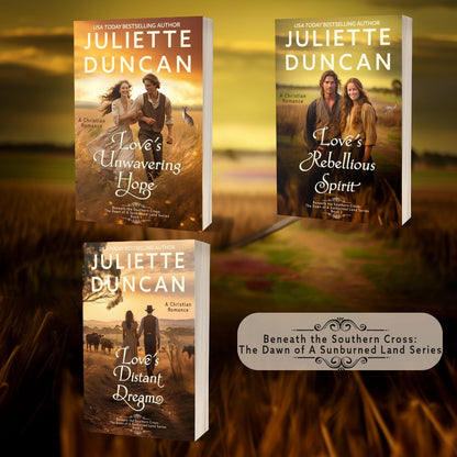 Beneath the Southern Cross: The Dawn of a Sunburned Land Series BOOKS 1-3  PAPERBACK BUNDLE