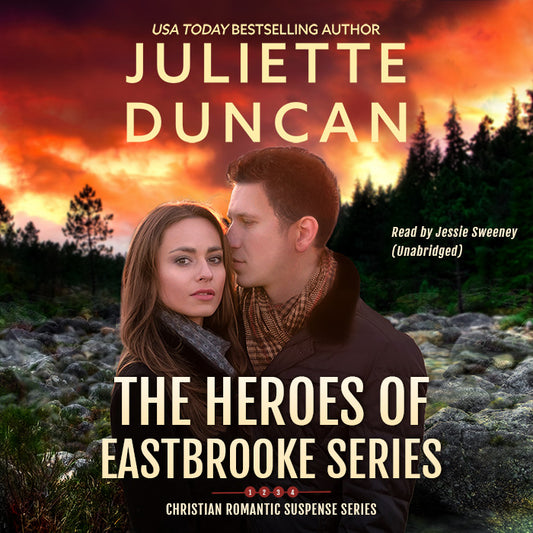 The Heroes of Eastbrooke Christian Romantic Suspense Series AUDIOBOOK Bundle (Books 1-4)