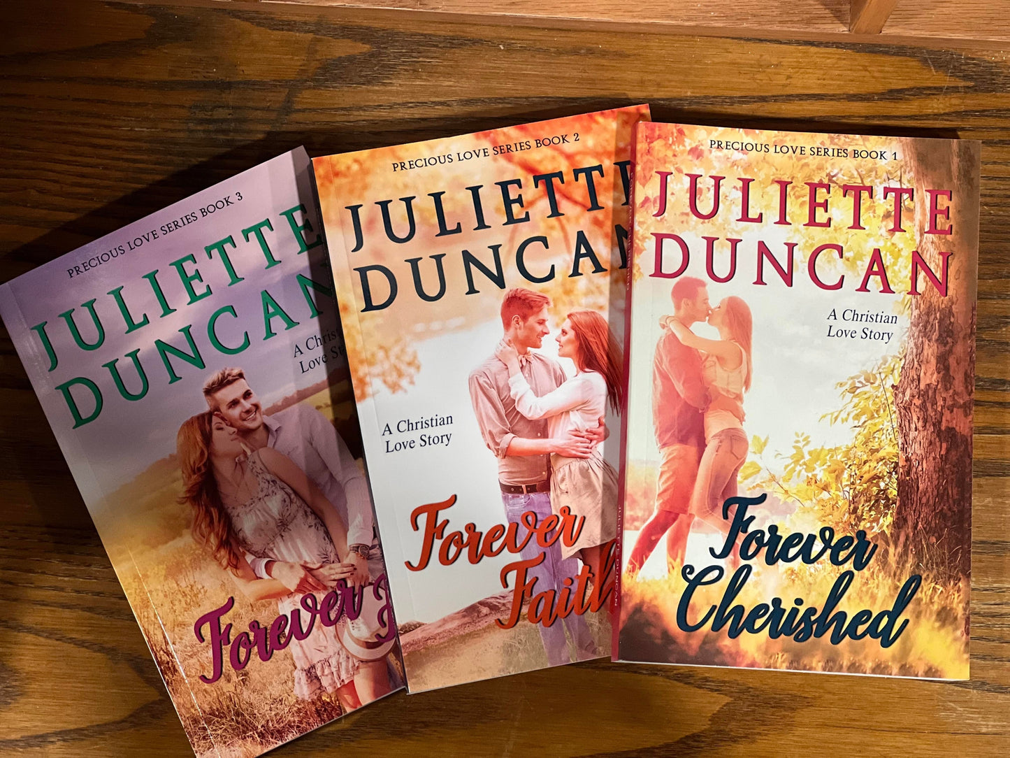 The Precious Love Series  - A Christian Romance Books 1-3  Paperback Bundle (Individual Books)