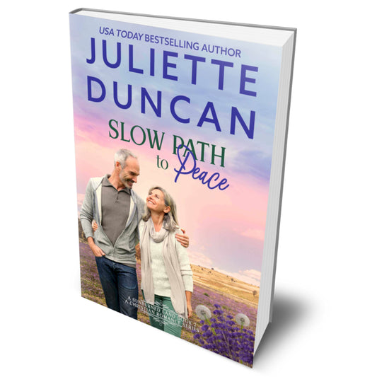 Slow Path to Peace: A Mature-Age Christian Romance (A Sunburned Land Series Book 2) US PAPERBACK Edition