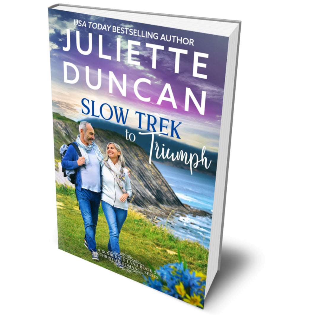 Slow Trek to Triumph: A Mature-Age Christian Romance (A Sunburned Land Series Book 5)